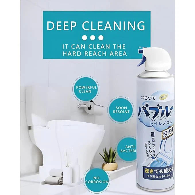 Multipurpose Toilet Seat Foam Cleaner Spray - 500ML
